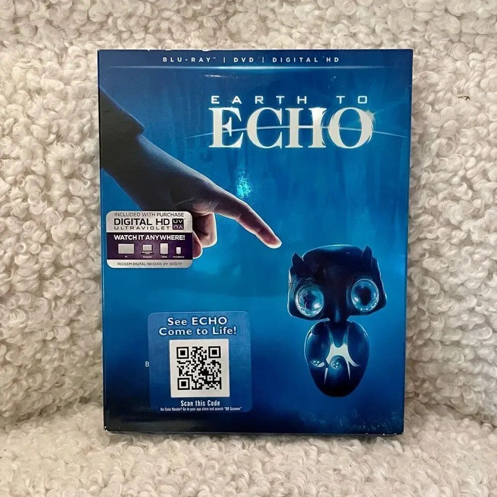 Earth to Echo Movie Blu-ray DVD BONUS QR Code